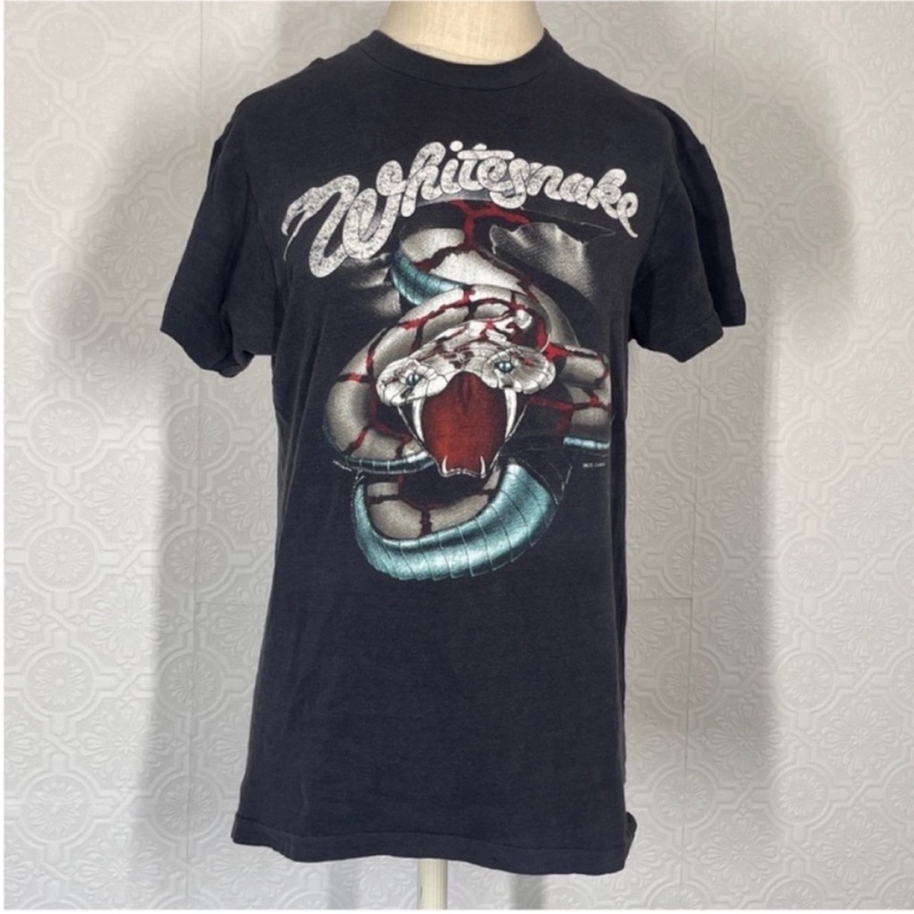 Vintage 1984 White Snake concert T-shirt